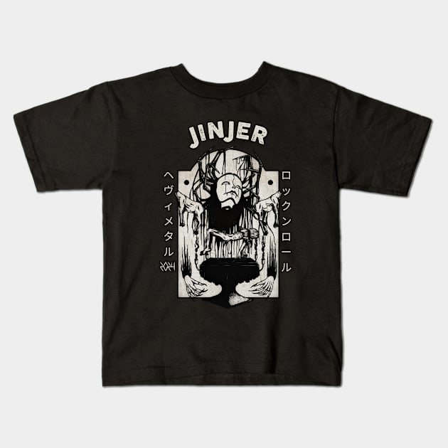 jinjer Kids T-Shirt by RAZOR FORCE